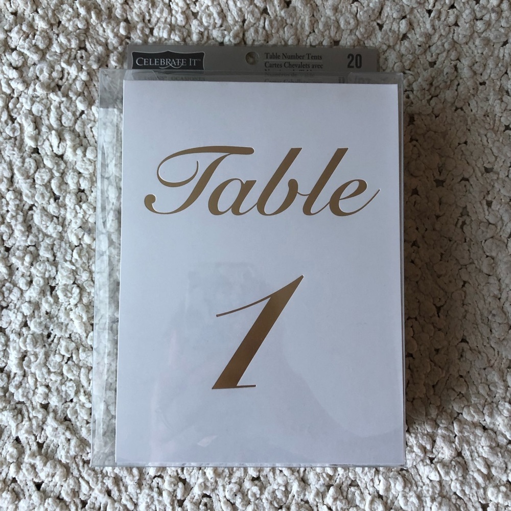 *NWT* Table Numbers